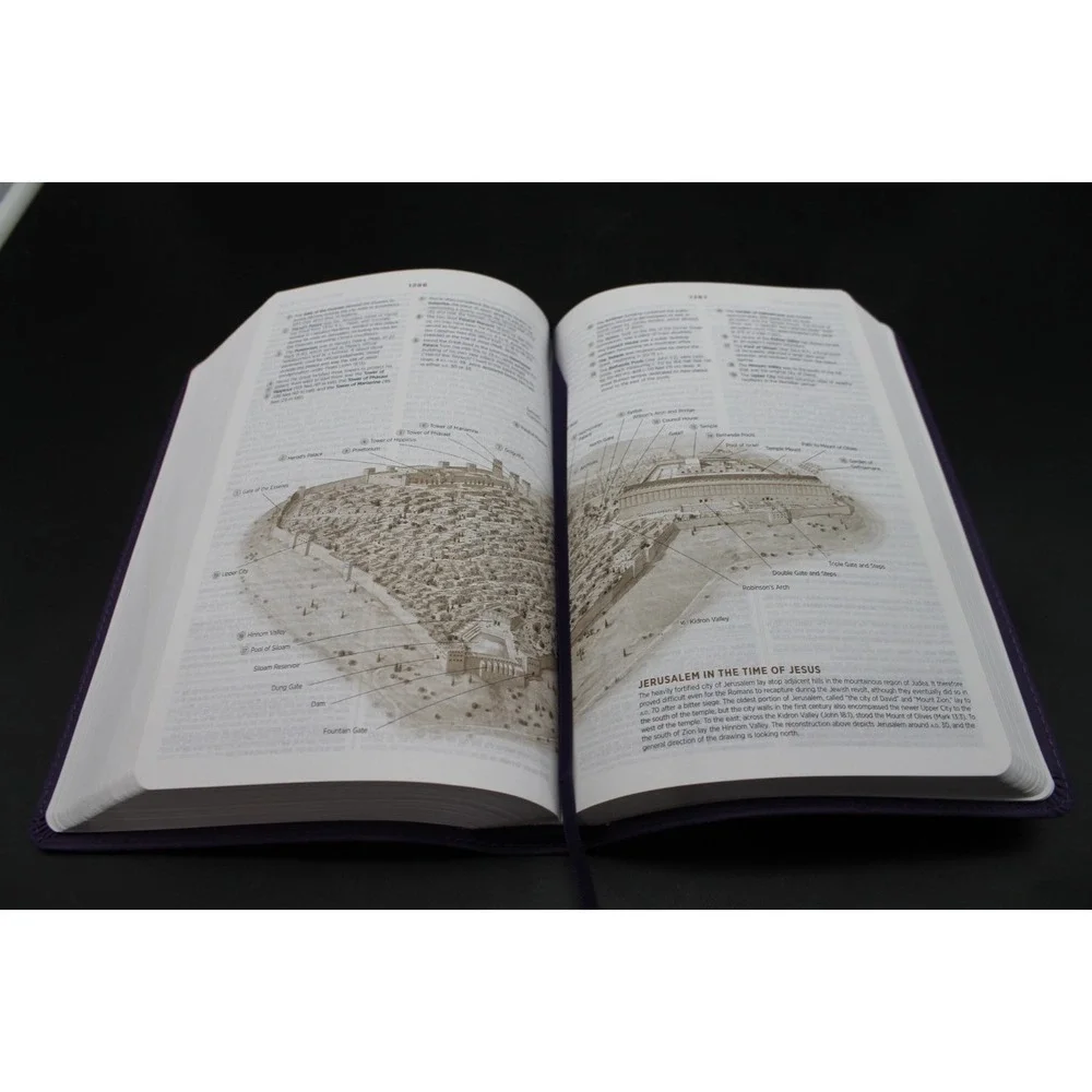 ESV Student Study Bible Purple TruTone Crossway English Standard Version Bible